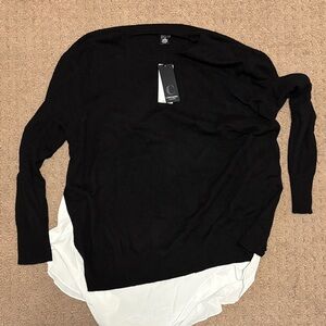 Black Crew Neck Sweater